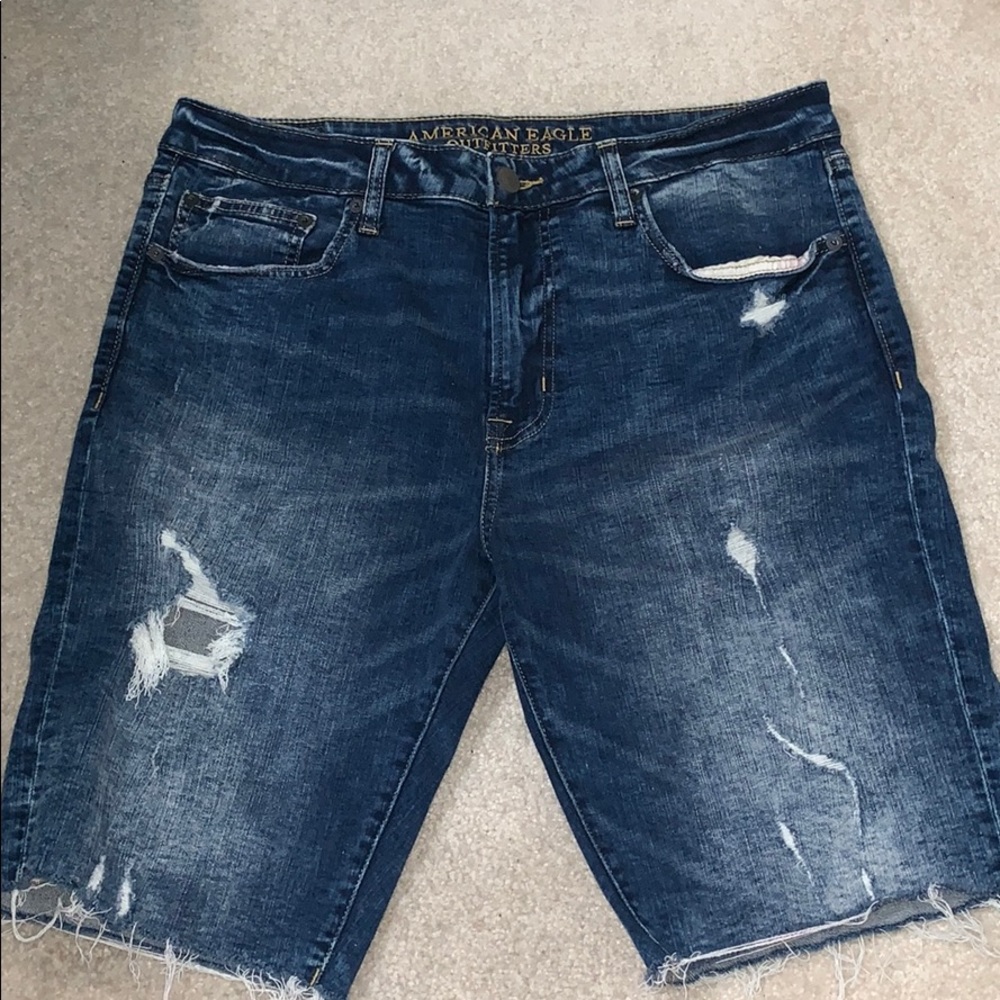American Eagle Distressed Jean shorts
